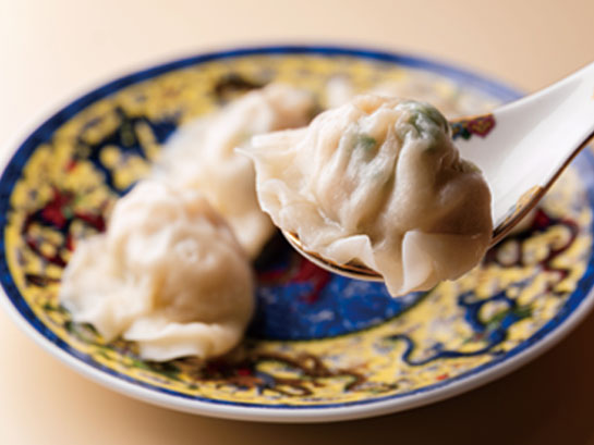 水餃子メニュー